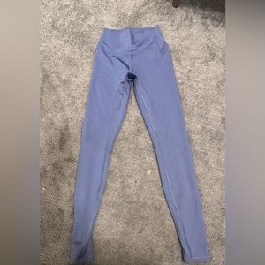 Alo high waste airlift legging in infinity blue - worn once
